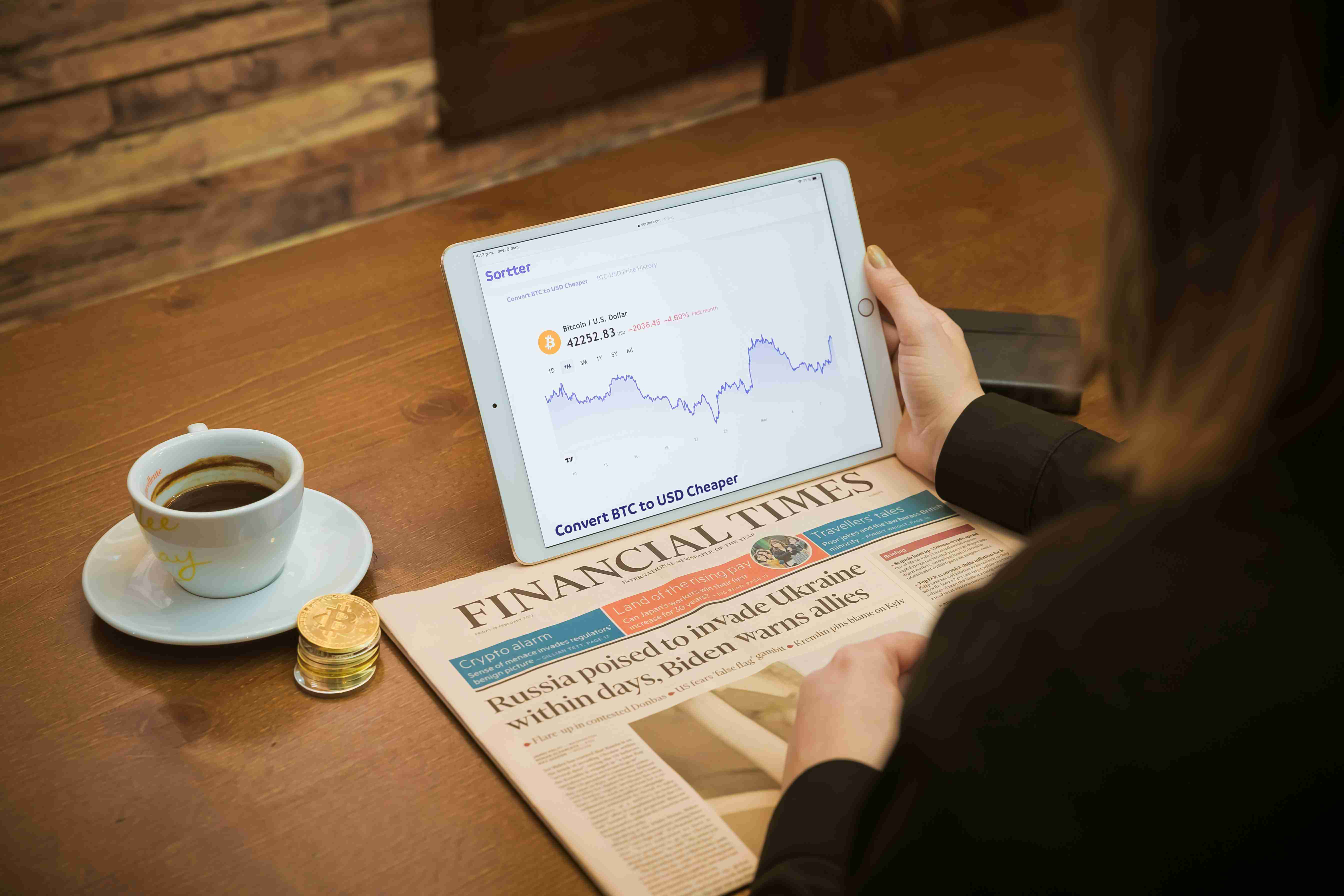 AI analyzing stock market data